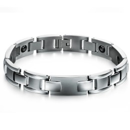 Utmärkt Kvalitetshälsoarmband I Titanium För Älskare