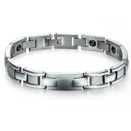 Utmärkt Kvalitetshälsoarmband I Titanium För Älskare