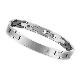 Att Njuta Av Högt Rykte Hemma Och Utomlands Titanarmband För Älskare Med Diamant
