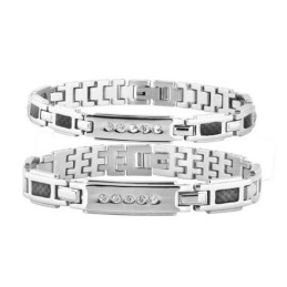 Stabilt Kvalitets Titanarmband För Älskare