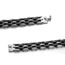 Kvalitets- Och Kvantitetsgaranterat Manligt Titansilikonarmband