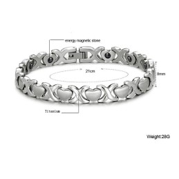 Högkvalitativt Titanarmband För Kvinnor Med Antitrötthet