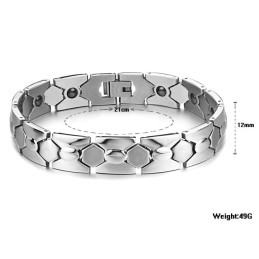 Pålitligt Prestanda För Män Med Antitrötthet I Titan, Lodestone-Armband