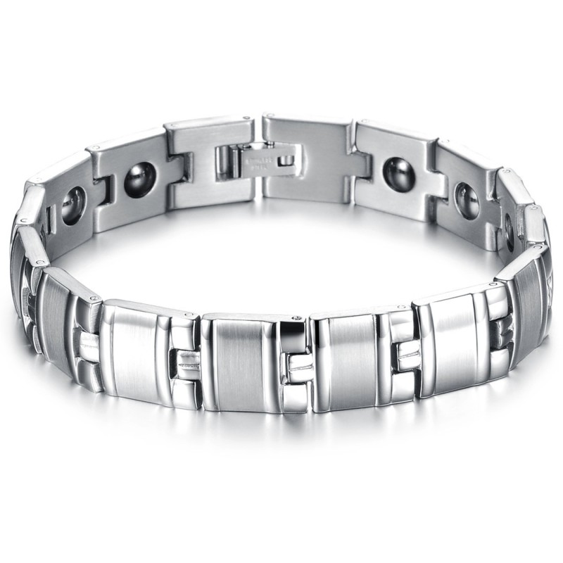 Stabil Kvalitet Manlig Antitrötthet Titan Lodestone Armband Stabil Kvalitet Manlig Antitrötthet Titan Lodestone Armband