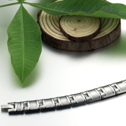 Stabil Kvalitet Manlig Antitrötthet Titan Lodestone Armband
