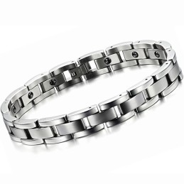 Brett Utbud Av Titanarmband För Mäns Hälsa