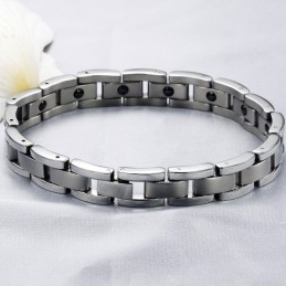 Brett Utbud Av Titanarmband För Mäns Hälsa