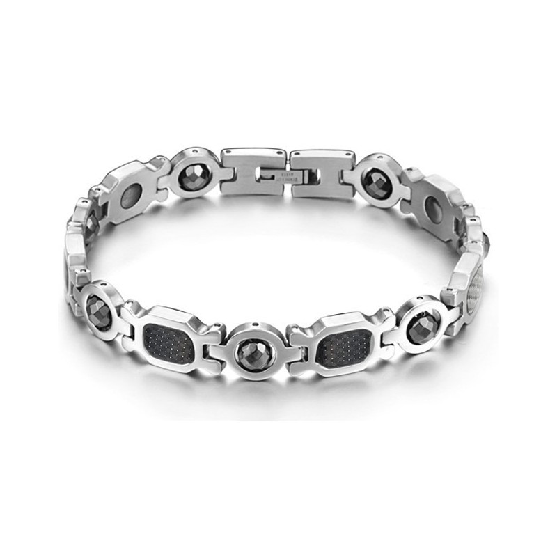 Stabil Kvalitet Manlig Hälsa Titan Lodestone Armband Stabil Kvalitet Manlig Hälsa Titan Lodestone Armband