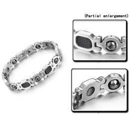 Stabil Kvalitet Manlig Hälsa Titan Lodestone Armband