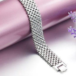 Högkvalitativt Manligt Koncist Titanarmband