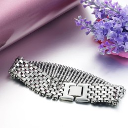 Högkvalitativt Manligt Koncist Titanarmband