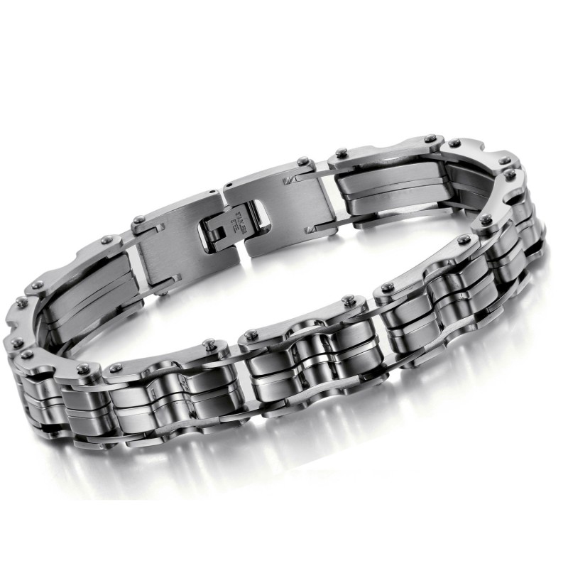 Högkvalitativt Klassiskt Titanarmband För Män Högkvalitativt Klassiskt Titanarmband För Män
