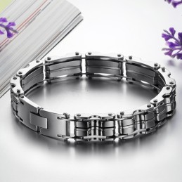 Högkvalitativt Klassiskt Titanarmband För Män