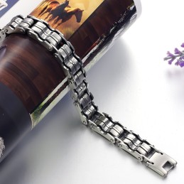 Högkvalitativt Klassiskt Titanarmband För Män