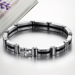 Att Ha En Lång Historia Manligt Titanarmband