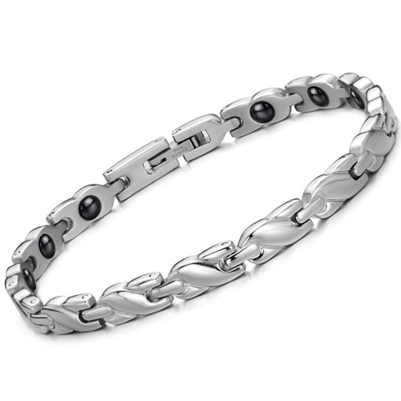 Lättanvänt Armband För Kvinnors Hälsa I Titan, Lodestone Lättanvänt Armband För Kvinnors Hälsa I Titan, Lodestone