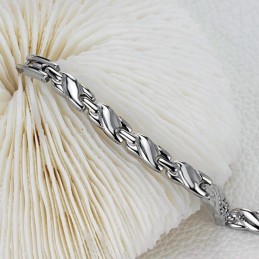 Lättanvänt Armband För Kvinnors Hälsa I Titan, Lodestone