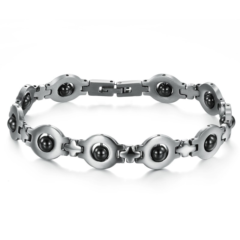 Brett Utbud Av Titanarmband För Män Mot Trötthet Brett Utbud Av Titanarmband För Män Mot Trötthet
