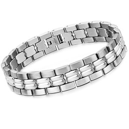 Kvalitets- Och Kvantitetsgaranterat Manligt Koncis Titanarmband