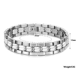 Kvalitets- Och Kvantitetsgaranterat Manligt Koncis Titanarmband