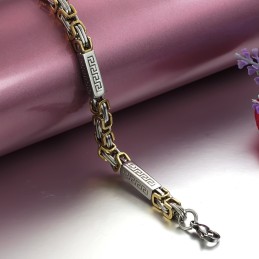 Världsomfattande Känt Titanarmband För Män