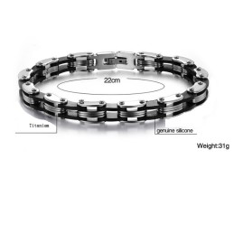 Klassiskt Titanarmband Av Högsta Kvalitet För Kvinnor
