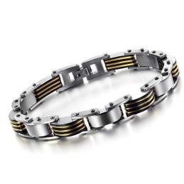 Lättanvänt Titanarmband För Män