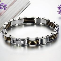 Lättanvänt Titanarmband För Män