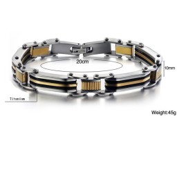 Högkvalitativt Titanarmband För Män
