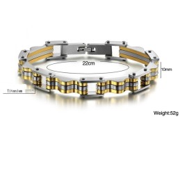 Stabilt Titanarmband Av Hög Kvalitet