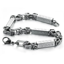 Pålitligt Rykte Manligt Koncist Titanarmband