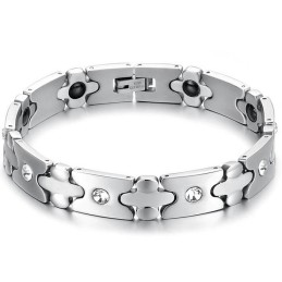 Titanarmband Av Högsta Kvalitet Med Diamanter