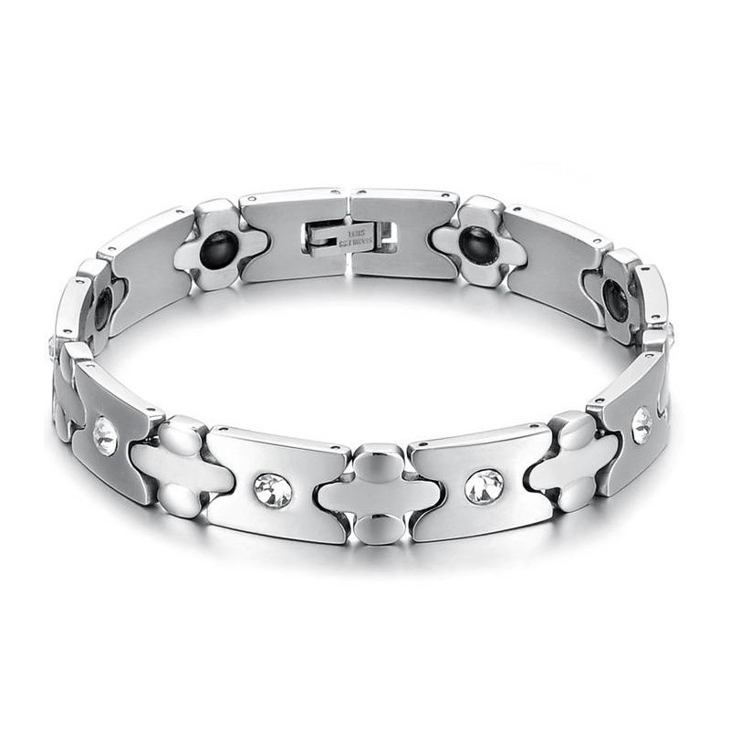 Titanarmband Av Högsta Kvalitet Med Diamanter Titanarmband Av Högsta Kvalitet Med Diamanter