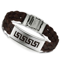 Pålitlig Prestanda För Män Great Wall Titanium Armband
