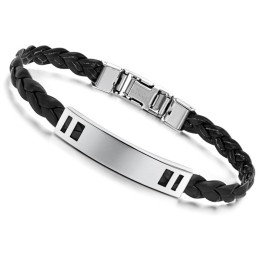 Lättanvänd Armband I Titanläder För Kvinnor