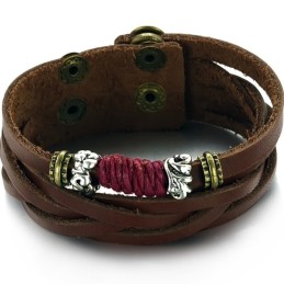 Välkänd För Sitt Armband I Titanläder Av Hög Kvalitet