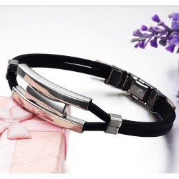 Högkvalitativt Kortfattat Titanarmband