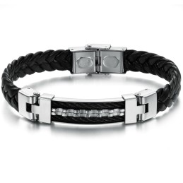 Pålitlig Kvalitets Klassisk Titan Läderarmband