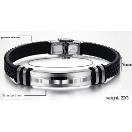 Utmärkt Kvalitetskoncis Titansilikonarmband