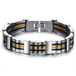 Pålitlig Kvalitets Titan Silikon Armband För Män