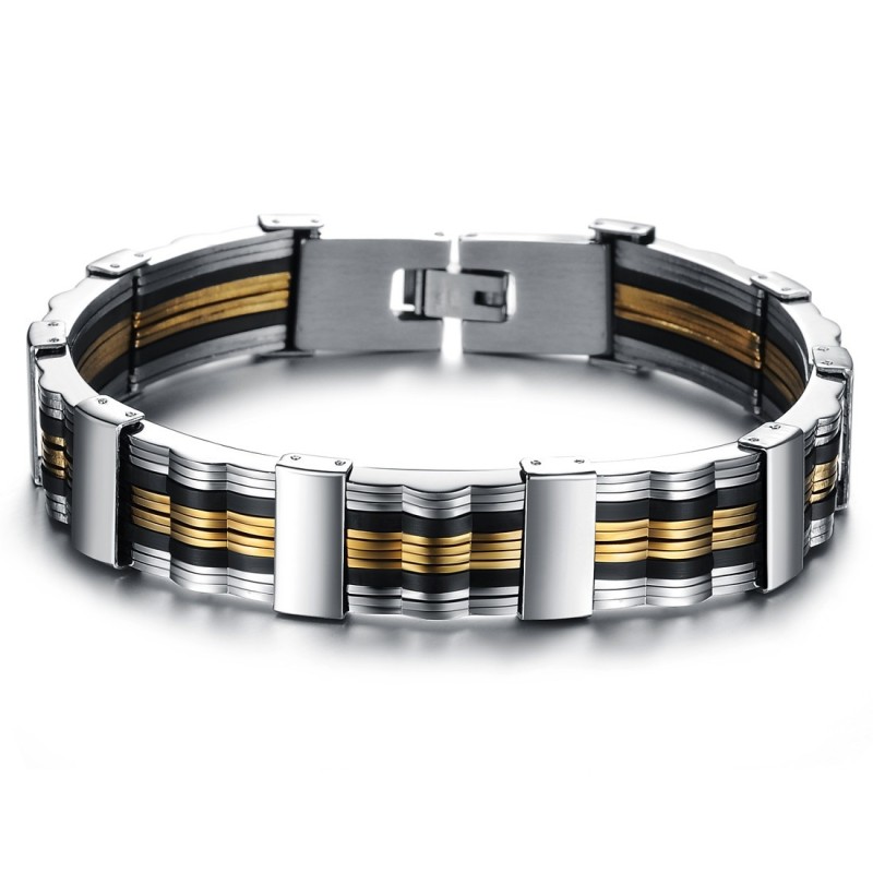 Pålitlig Kvalitets Titan Silikon Armband För Män Pålitlig Kvalitets Titan Silikon Armband För Män