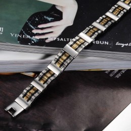 Pålitlig Kvalitets Titan Silikon Armband För Män