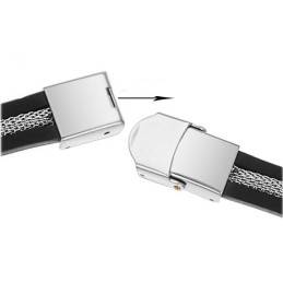 Armband I Titan Silikon Av Högsta Kvalitet För Män