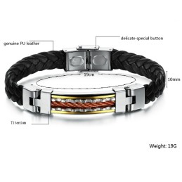 Armband I Titanläder Av Utmärkt Kvalitet