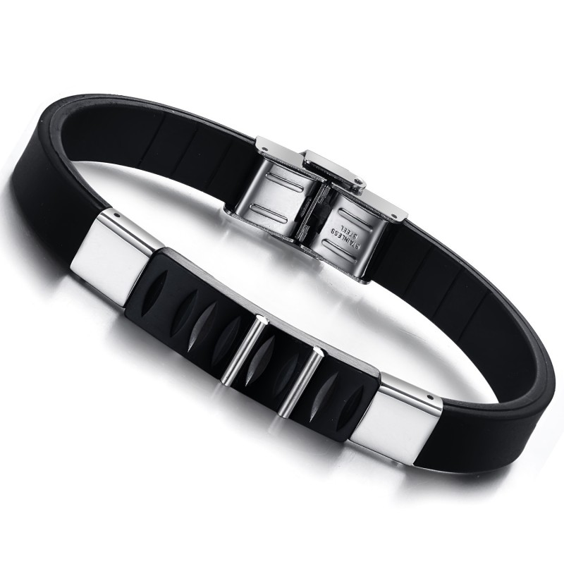 Välkänd För Sitt Fina Titansilikonarmband Välkänd För Sitt Fina Titansilikonarmband