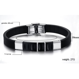 Välkänd För Sitt Fina Titansilikonarmband