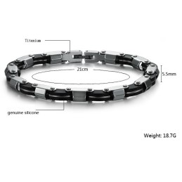 Brett Utbud Av Titan Silikon Armband