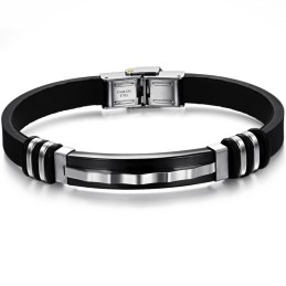 Kompletta Specifikationer För Armband I Titan-Silikon
