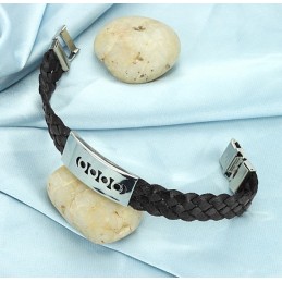 Svart Titanarmband Av Högsta Kvalitet