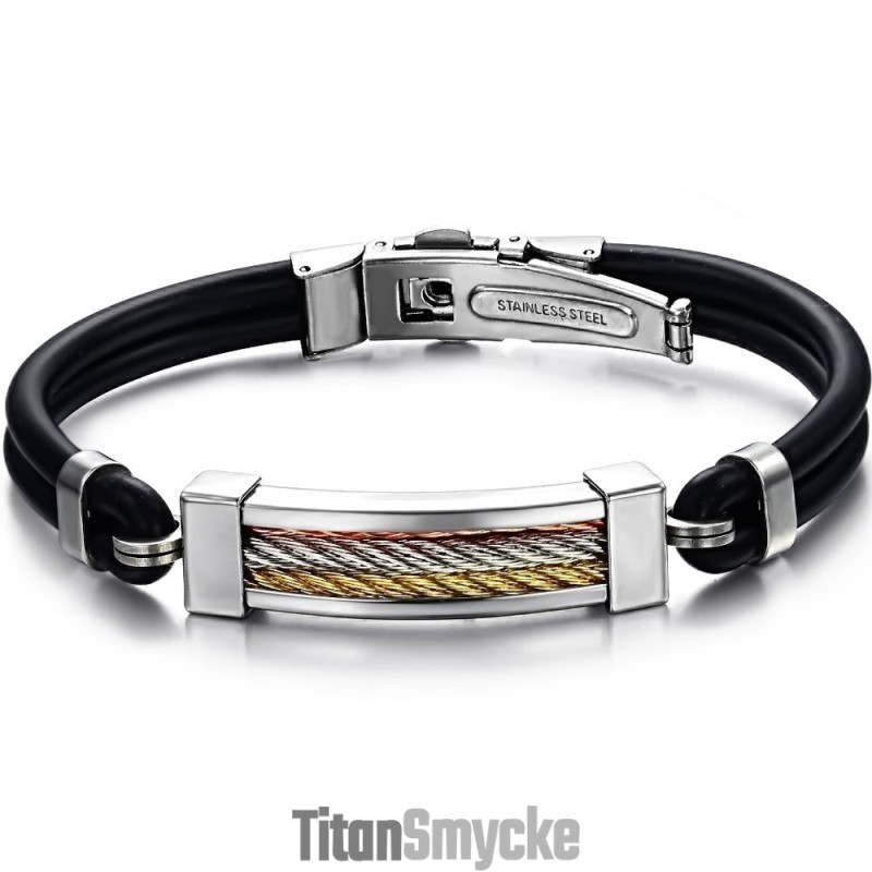 Lättanvänd Titansilikonarmband Lättanvänd Titansilikonarmband